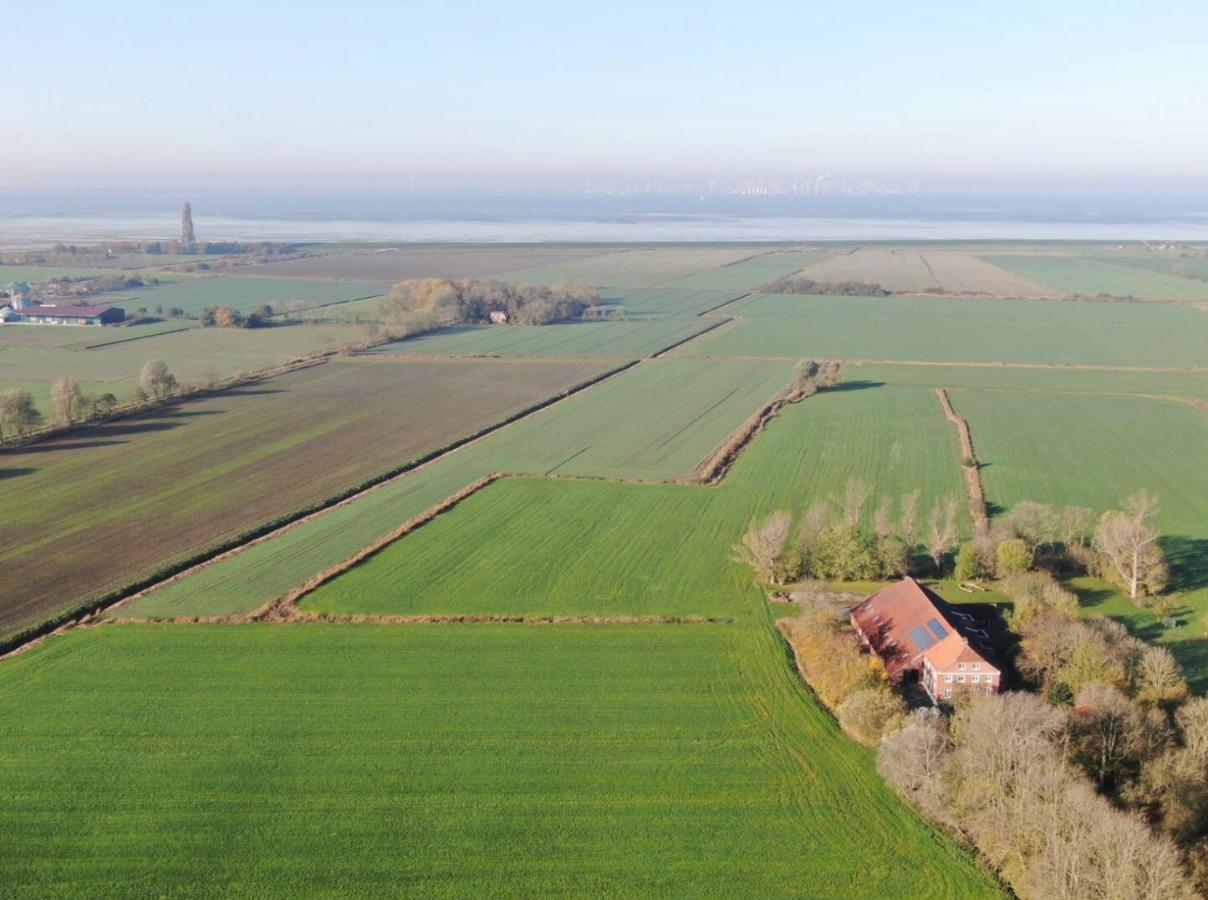 Appartamento Grashaus Upleward Krummhörn Esterno foto